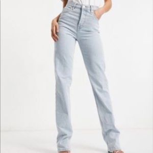 ASOS Tall mid rise 90s straight leg jeans
